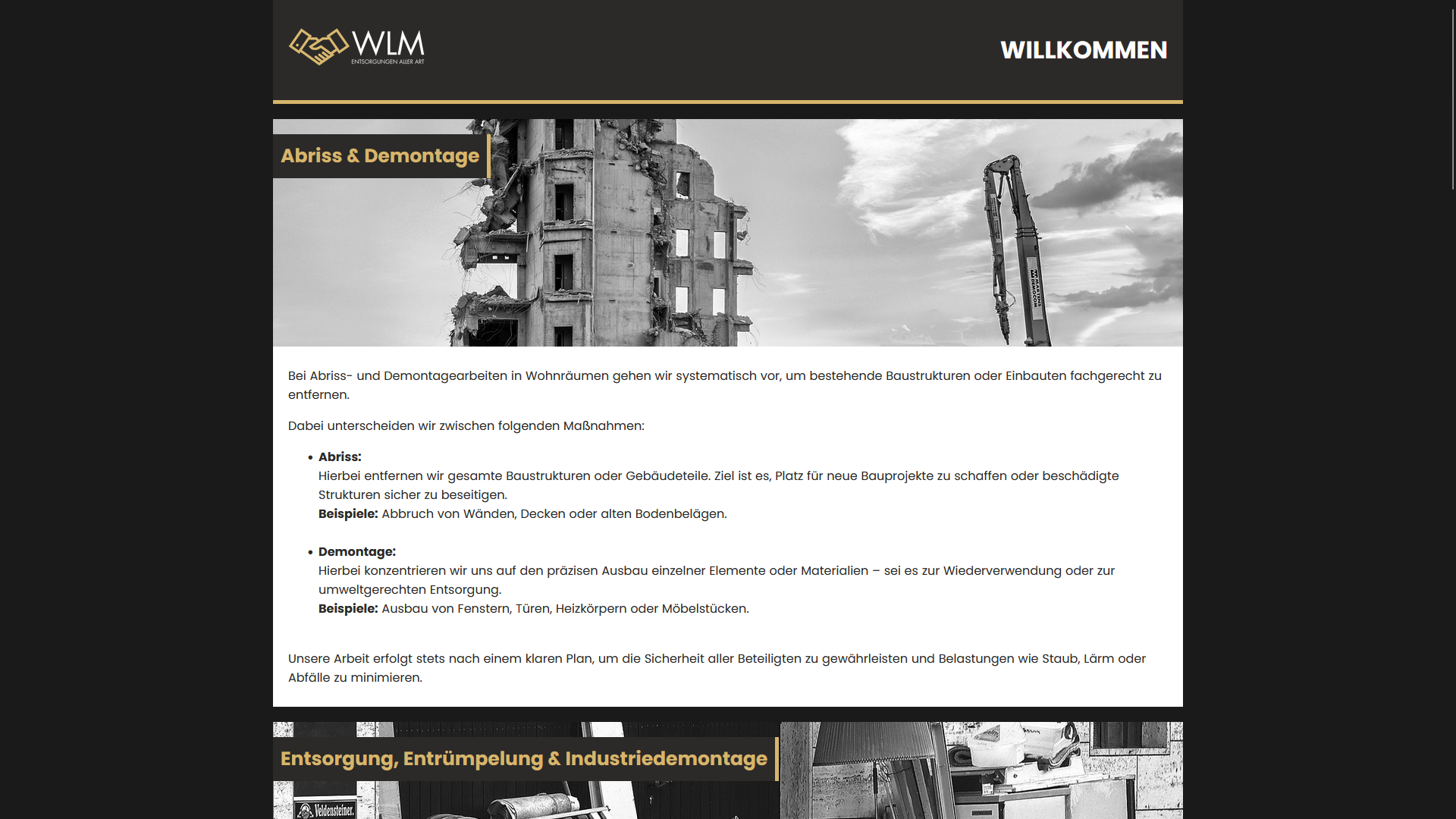 WLM Entsorgungsfachbetrieb